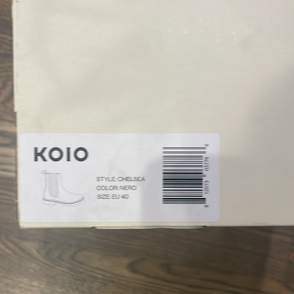 Koio Chelsea Women's Boots Nero - Picture 4 of 9